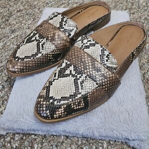 Universal Thread Snakeskin Patterned Loafers